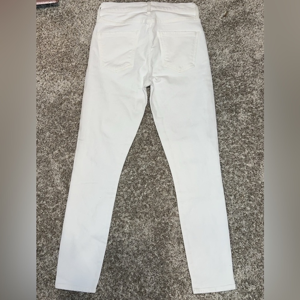 NWOT Agolde Sophie Crop Skinny Jeans Shoreline Destruct Size 24 - Picture 7 of 11